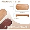 Amazon.com: CAMLOT Acacia Wood Risers for Decor Display, Bathroom ...