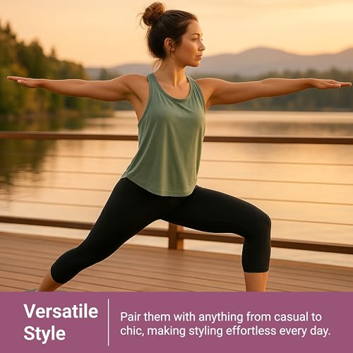 Image of SATINA High Waisted Leggings for Women - Comfortable and Stretchy in Versatile Sizes and Colors