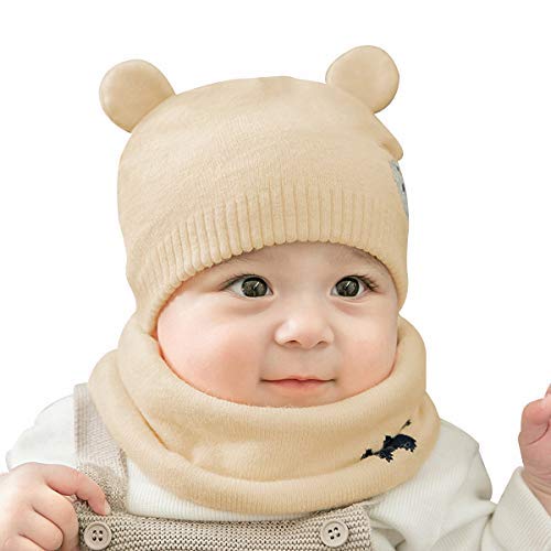 cjixnji Sombrero Infantil Bebé, De Invierno Sombrero Lindo Hecho Punto Crimping Wool Ball Cap Baby Beanie Sombreros Sombrero Niños Para Niñas y Niños