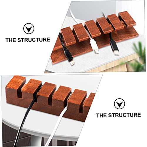 Hemobllo 1pc Organizador de Cables Clip para Manejo de Cables para Escritorio Compatible con Varios Cables Fácil de Instalar miniatura 7