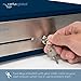 Certus Global Manual Push Open Cash Drawer with Ringing Bell, 4 Bills/5 Coins 13