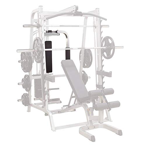 Body-Solid GPA3 PEC Dec Station for Series 7 GLA348S Smith Machine, Home and Commerical Gym,Black