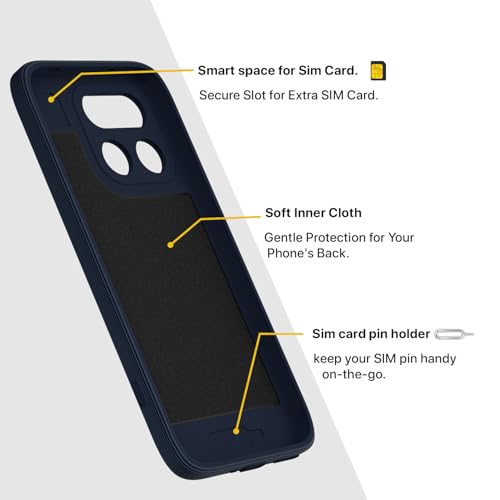 Image of Pikkme Back Cover for Realme 16 Pro 5G Soft Matte Silicone Mag-Safe Design (Mag-Safe Not Support) Camera Protection | Slim Fit Bumper Cover (Blue)