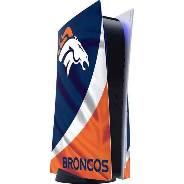 Skinit Decal Gaming Skin Compatible with PS5 Console - Officially Licensed NFL Denver Broncos Design