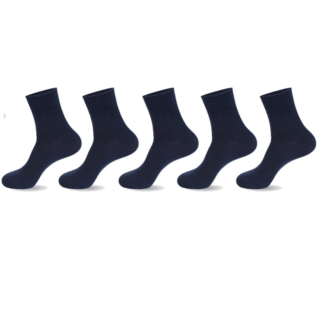 Calcetines de algodón para hombre Negocios Negocios Casual Primavera Otoño Masculino Calcetines de la tripulación Tamaño 3