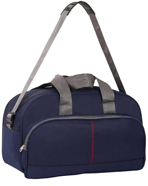 40L Hand Duffel Bag Stylish Lightweight Small Travel Duffel Bag for Men & Women (Blue)-image-42