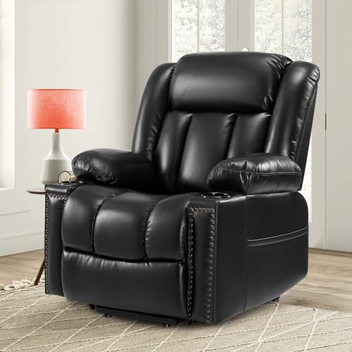 Cfvyne Small Power Lift Chairs Recliners for Elderly Petite Women and Men with Heat and Massage, 3...