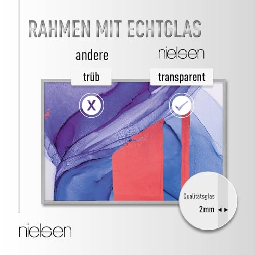 nielsen Aluminium Bilderrahmen C2, 15 x 20 cm, Braun – Ansicht 4