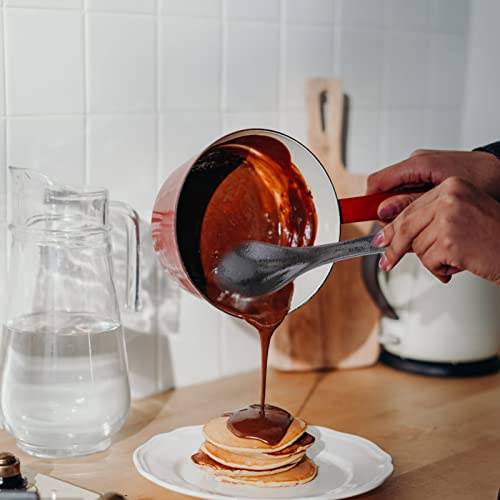 Upkoch 6Pcs Power Coffee Appetizer Non-Skid Teaspoon Tea Cream Ton Long Kitchen For Black Utensil Won Noodle Tong Melamine Porcelain Miso Hook- Ice Retro Spoon Non- Handle Eating Dinner #TOP4