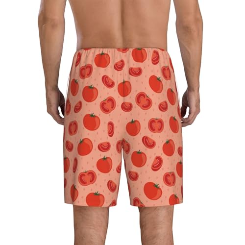 Cute Tomato Mens Pajama Pants With Pocket Soft Sleep Shorts Lounge Shorts Pj Pants For Men3