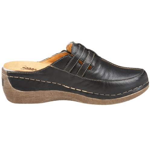 Spring Step Women's Happy Mule, Black, 39 Eu/8.5 M Us #TOP5