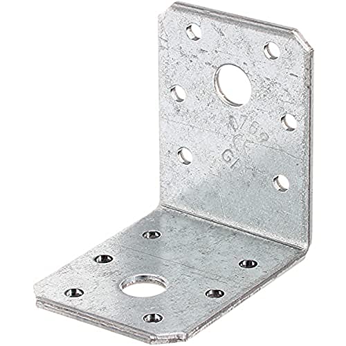 Alberts 846794 Winkelverbinder | sendzimirverzinkt | 60 x 60 x 45 mm | 50er Set Alberts 846794 Winkelverbinder | sendzimirverzinkt | 60 x 60 x 45 mm | 50er Set