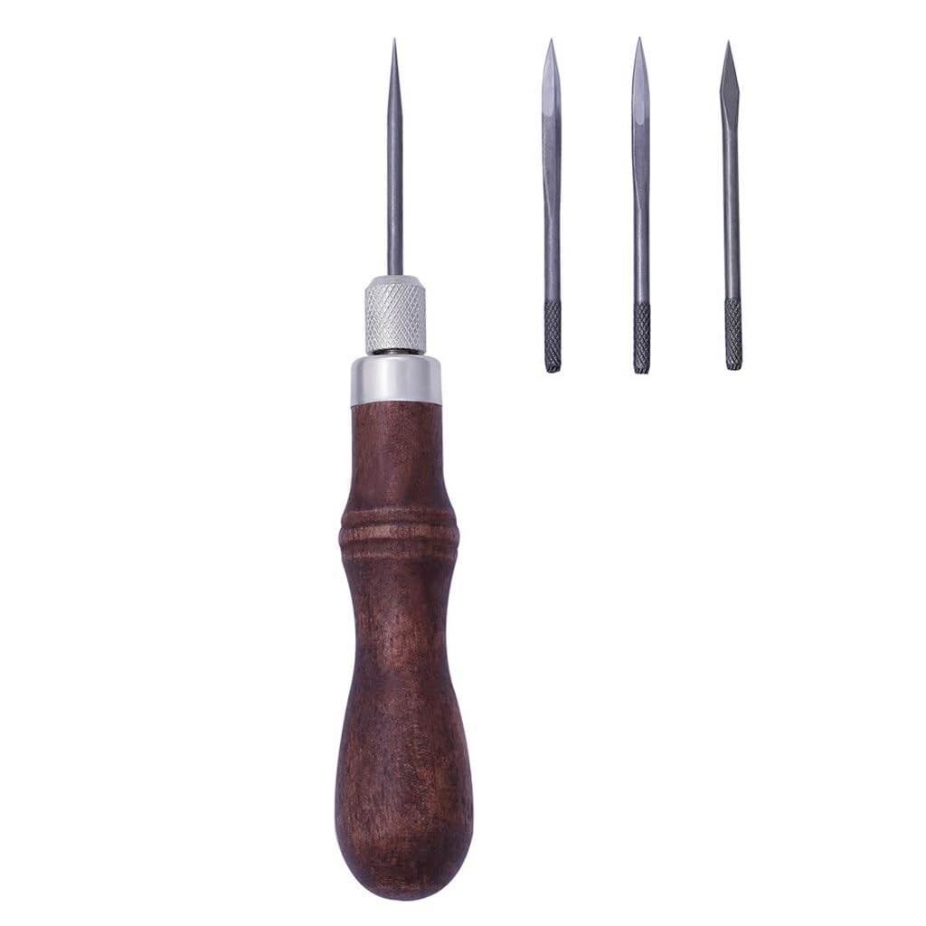 Juego de Herramientas para Hacer Cuero Cosido a Mano (DIY)