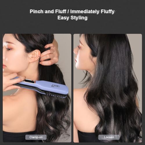Plancha para cabello JINRI volumen ajustable dual voltaje miniatura 5