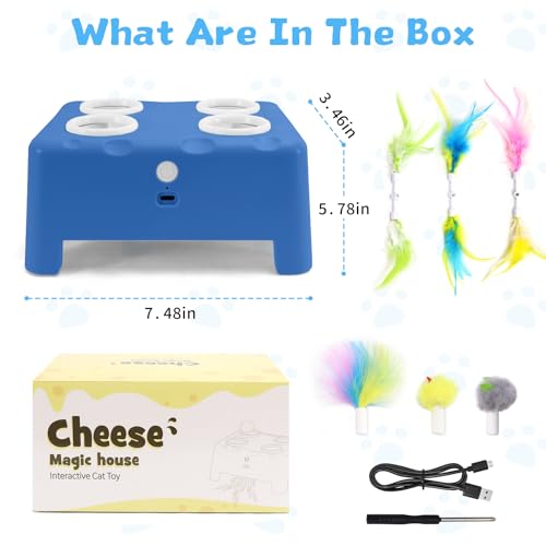 PETSWEET-Cheese-Box-Interactive-Cat-Toy-for-Kitten