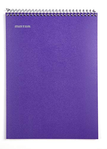 Carnet de notes à spirale 100 feuilles couverture rigide pour professionnel - 3