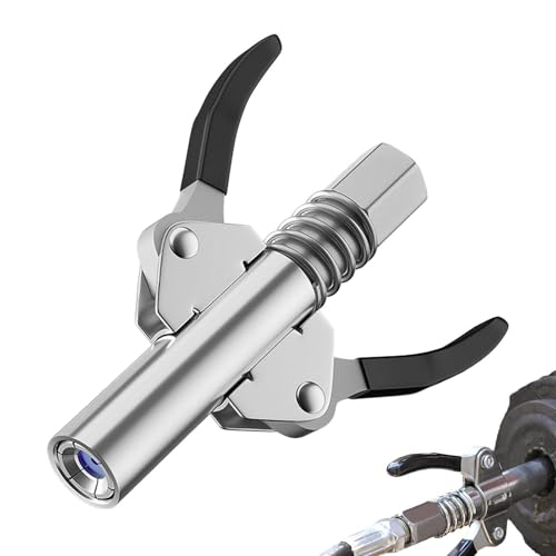 Bloqueio de acoplador de graxa, ferramenta de ajuste de graxa | Spray de graxa elétrica com fechadur