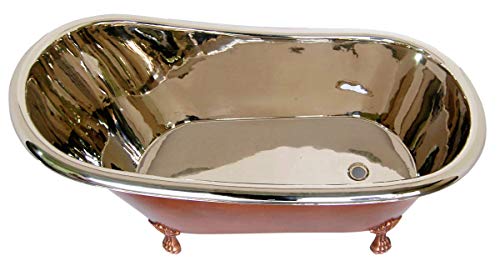 Victorian Copper Slipper Clawfoot Tub #TOP1