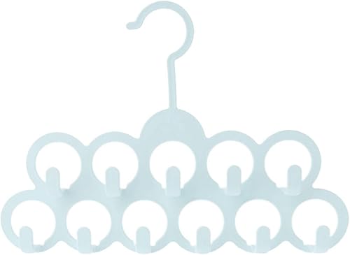 11 agujeros para ropa, cinturón de corbata, chal para bufanda, soporte de exhibición, gancho para armario, ganchos para toallas