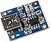Produktbild Li-Ion Lademodul TP4056, 1A Ladestrom, Mini-USB für 3,7V LiIon-Akku/LiPo-Akkus / 1-Zellen-Akku/Single Cell Battery (MiniUSB)