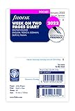 FILOFAX Pocket 1 Woche auf 2 Seiten (mehrsprachig)2022
