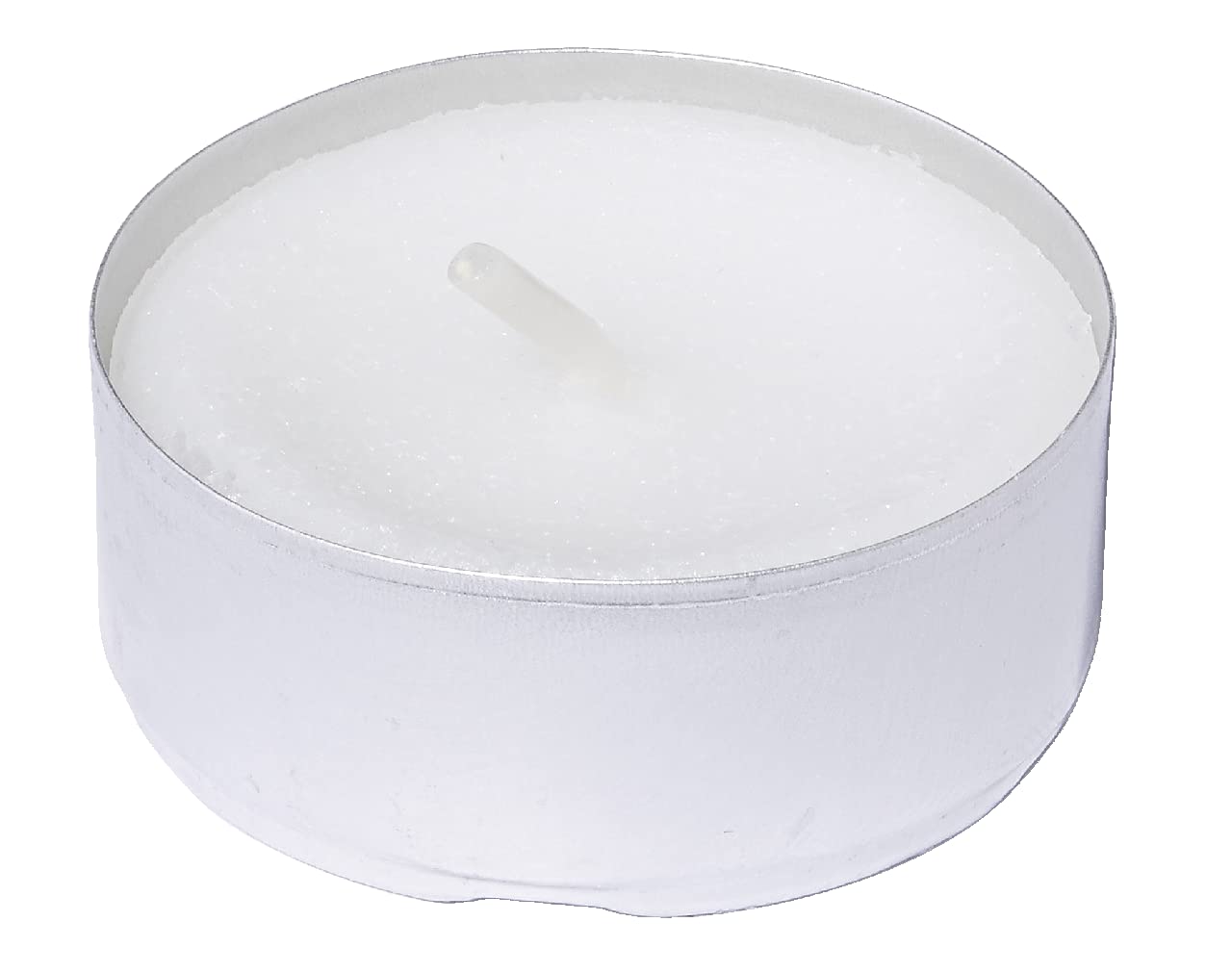aro Velas de Té, blancas, 200 uds., Combustión de 4h, Ø 3.75 cm, para Exterior e Interior, Fiestas, Restaurantes, Decoración Hogar