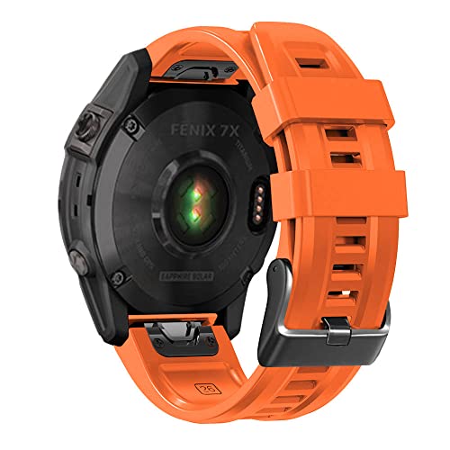 Correa de silicona para reloj Garmin Fenix 26mm miniatura 3