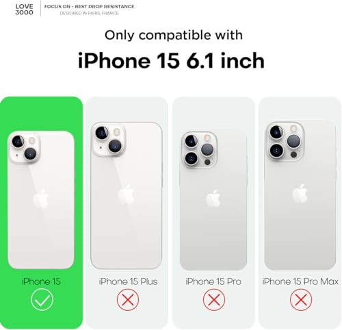 Image of LOVE 3000 Designed for iPhone 13 Case, Premium Silicone with [Camera Protection] [Soft Anti-Scratch Microfiber Lining] Shockproof Protective Phone Case for iPhone 13 Women Men Girls 6.1 inch, Light Brown
