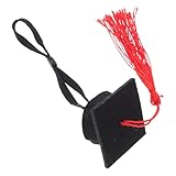 IMIKEYA ペット用卒業帽子 小動物用ハムスターキャップ タッセル付きキャンバス製 猫 犬 モルモット向け写真撮影アクセサリー かわいい卒業