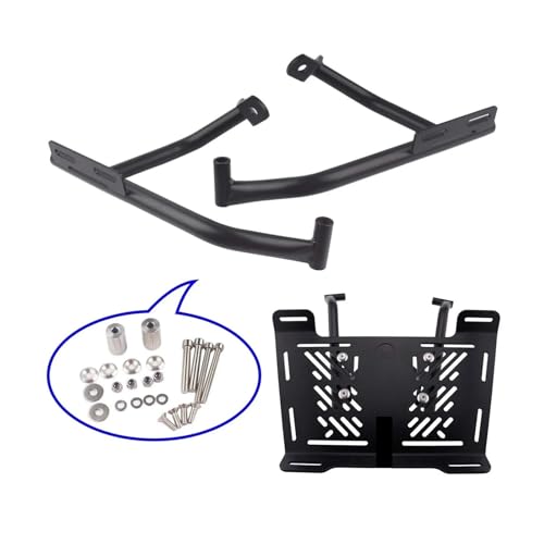 Porte-bagages moto XTZ 700 avec support d'accoudoir pour charge lourde - 3