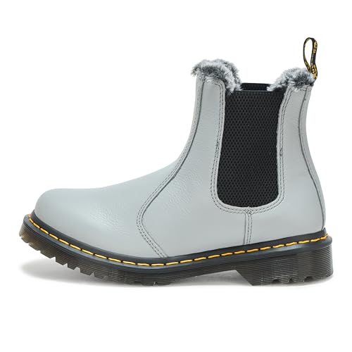 Dr. Martens Women's 2976 Faux Fur Lined Virginia Leather Chelsea Boot Fashion2