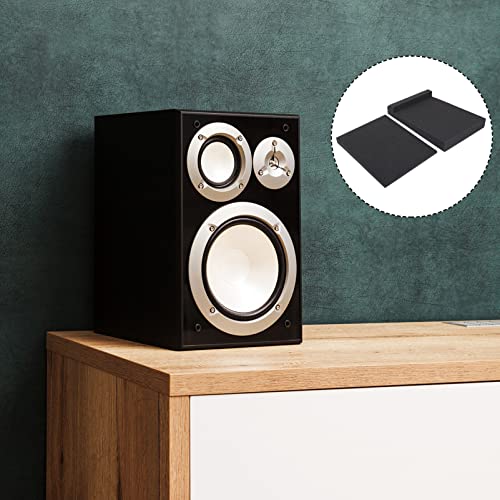 TOYANDONA 1set Almohadillas de Aislamiento Acústico para Parlantes Almohadilla Aislante de Sonido para Reducción de Ruido Color Negro miniatura 4