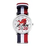 ZMYAPQO Japan 2026 Soccer Football Watches for Men
