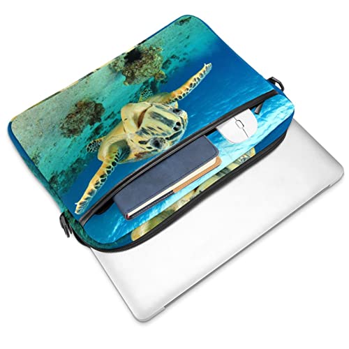 Sac bandoulière ordinateur 13 à 14.5 pouces motif nébuleuse multicolore - 2