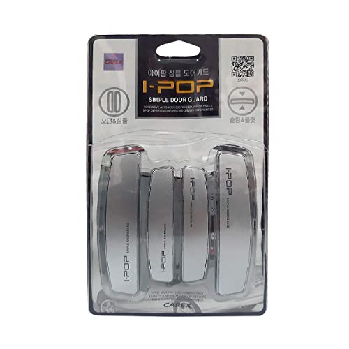 Image of Auto Oprema (Award Winner at INDIA'S Rising Star 2024) -Universal Anti Scratch I Pop Car Door Edge Guard Bumper Scratch Protector Compatible with All Cars Silver Colour
