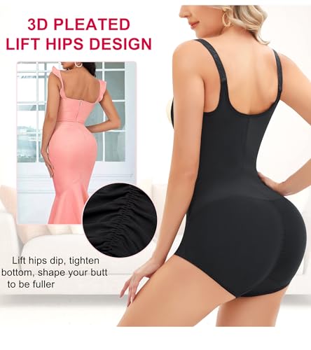 Gotoly Women Waist Trainer Bodysuit Tummy Control Corset Full Body Shaper Cincher Tank Top With Adjustable Straps  thumb #4