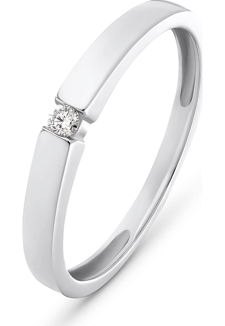 CHRIST Damen-Damenring 1 Diamant