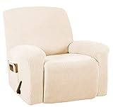 Matériau : cette housse de canapé inclinable est fabriquée à partir de tissu polyester, extensible, doux et respirant. Infroissable, assure une sensation de confort et couvre parfaitement vos meubles.