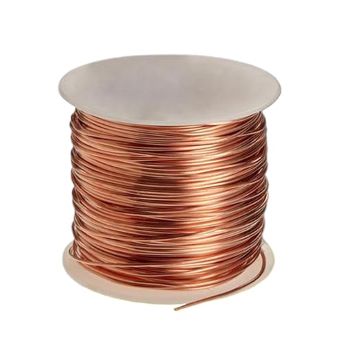WSYCWG Weight 5Kg T2 Pure Copper Wire, Soft Copper Wire Diameter 0.3-0.6Mm Suitable for Science Projects and DIY Artwork,Diameter 0.4mm