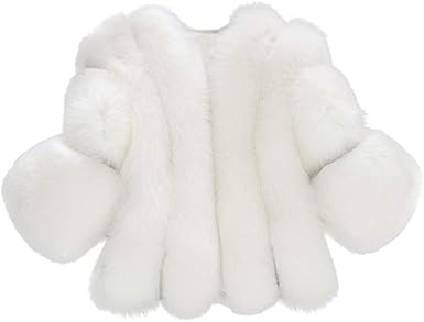 black fur coat amazon