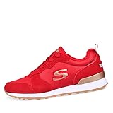  Skechers Zapatillas de mujer OG 85 Goldn Gurl Rojo, Talla del zapato: 37 EUR, rojo, 37 EU
