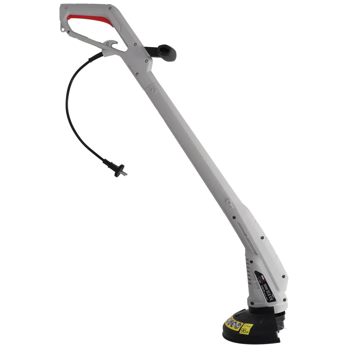 Dedra - Cortador eléctrico (350 W, Ancho de Corte: 22 cm, Cable de 1,​2 mm, Cabeza de Doble Cable 2 x 3 m, 12000 TR/​Min, Ligero y manejable, para jardín y Bordes