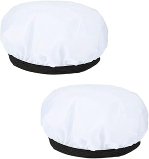 UKCOCO 2pcs Soft Light Shade Diffuser Lamp Shade Photography Lamp Spotlight Cover Flash Light Cover Replacement Round Lamp Shade White Diffuser White Socks Shade for Lamp Cloth Lampshades