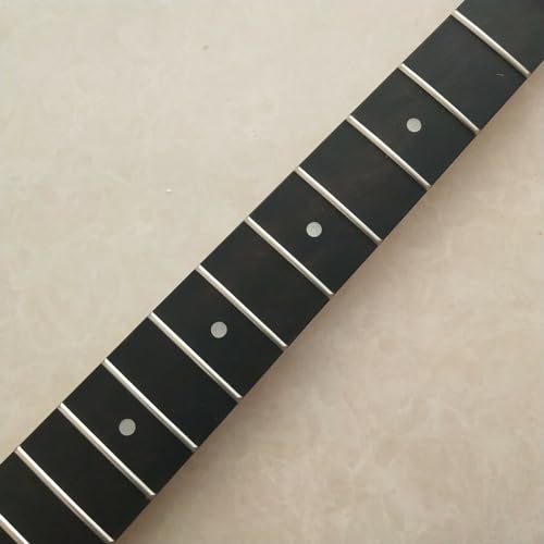 Manche de guitare 22 frettes 25.5" érable ébène pour luthier et remplacement - 3