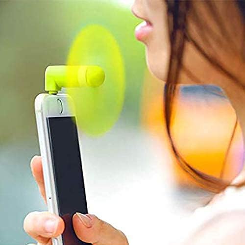 USB Type C Mini Fan,Portable Mobile Phone Fan for Samsung Galaxy Note 20 Note 8 Note9 A12 A10 A9 Star S22 S21 S10e S9 A9s A8s A8+ , Moto G7 G6 Huawei P30 and More