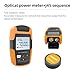 Mini Optical Power Meter,4-in-1 Portable Fiber Optical Power Meter with Universal FC/SC/ST Interface and Built-in 2Mw Visual Fault Locator,10 Wavelengths