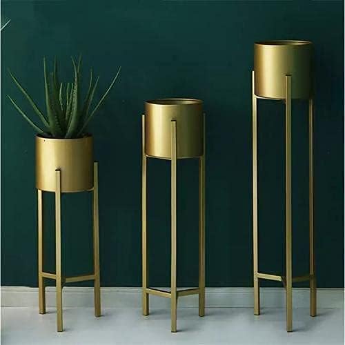 DHARA HOME DECOR Modern Metal Floor Flower Stands Planter for Living Room Bedroom Display Plant Stand Tall Indoor Plant Stand with Planter Set of-3 (Gold) (B0CMCQ6XVY) Amazon Price History, Amazon Price Tracker