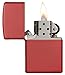 Zippo Red Matte Lighter - 233