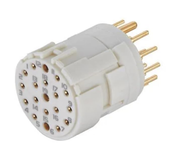 09151192703, Circular Metric Connectors Han M23 19 Female soldered Contact