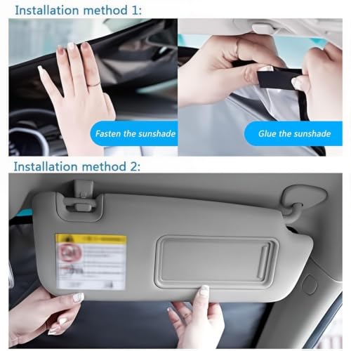 Parasol de coche para Kia Picanto 2020-2024 con aislamiento térmico doble 5